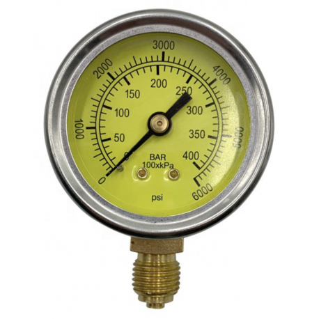 Manometr CNG G 1/4 Stainless steel