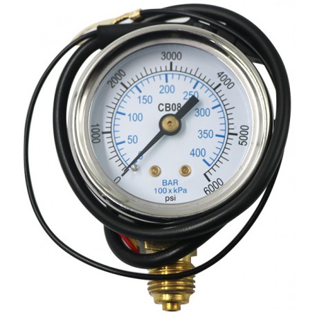 Manometr CNG G 1/4 Stainless steel Elektryczny